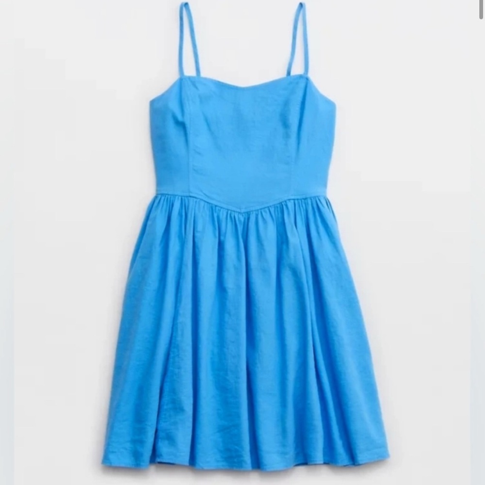 Aerie Blue Love Mini Dress